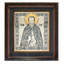 Серебряная икона Сергий Радонежский в рамке 50240038Н06